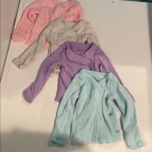 Carter preemie snap shirts
